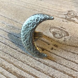 Silver moon ring SOLD on ♏️ercari
